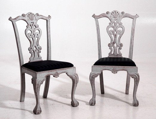 Large Vintage Chairs, Set of 8-SA-1231790