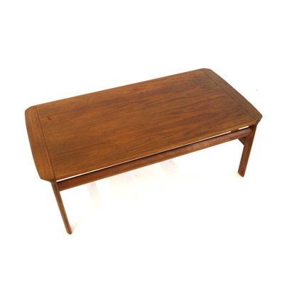 Large Vintage Coffee Table in Teak, 1960s-XID-1180771