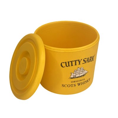 Large Vintage Cutty Sark Yellow Ice Bucket-WUW-2028038