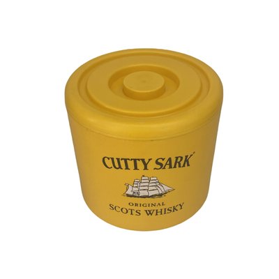 Large Vintage Cutty Sark Yellow Ice Bucket-WUW-2028038