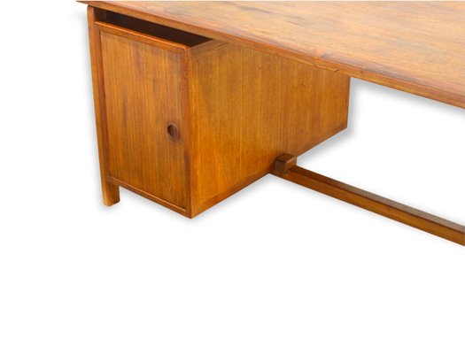 Large Vintage Danish Executive Desk, 1960s-XID-1180453