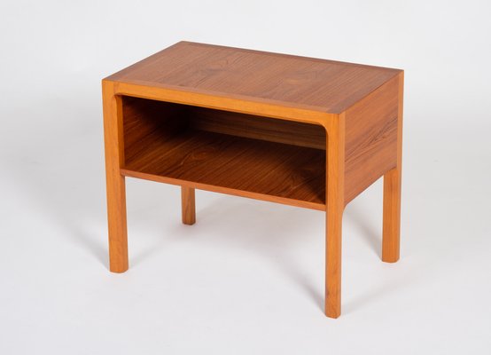 Large Vintage Danish Nightstand in Teak, 1960s-ZGQ-1378717