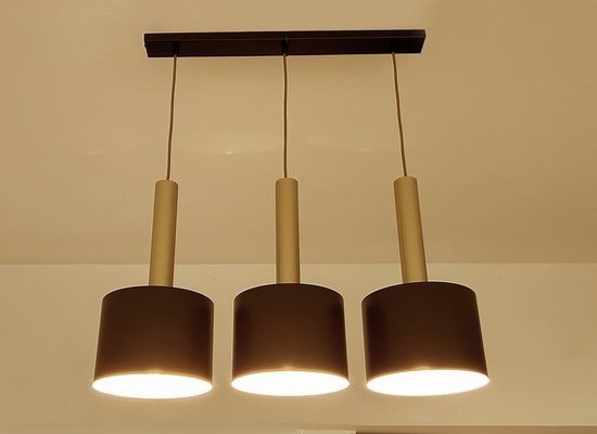 Large Vintage Danish Pendant Lamp, 1970s-GUT-2036704