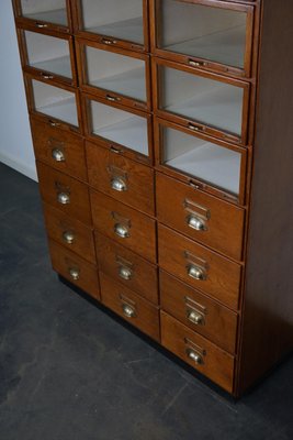 Large Vintage Dutch Oak Haberdashery Shop Cabinet, 1930s-XO-1092357