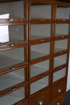 Large Vintage Dutch Oak Haberdashery Shop Cabinet, 1930s-XO-1092357