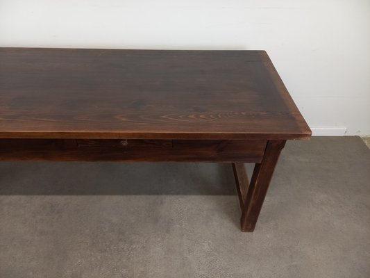 Large Vintage Farm Table, 1960s-TUK-2041364