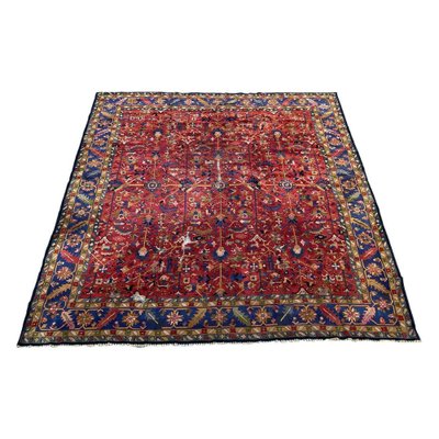 Large Vintage French Janus Rug-YMM-1062230