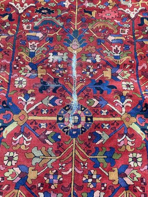 Large Vintage French Janus Rug-YMM-1062230