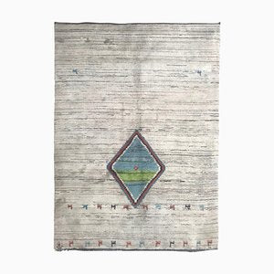 Large Vintage Gabbeh Art Deco Design Rug-YMM-1061783