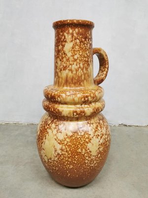 Large Vintage German Earth Tones Ceramic Vase-BW-1133327