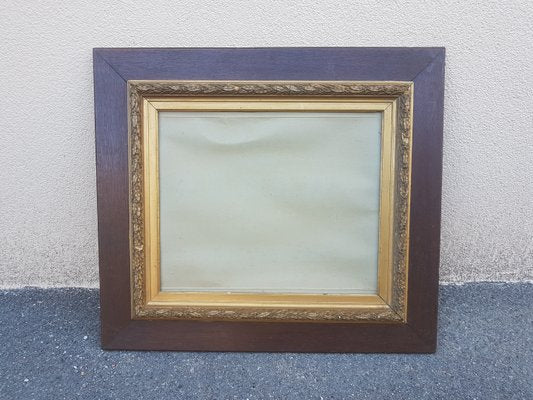 Large Vintage Gilded Wooden Frame, 1920s-AIU-706613