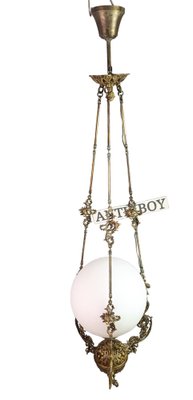 Large Vintage Hanging Light, 1930s-ZVO-1453082