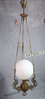 Large Vintage Hanging Light, 1930s-ZVO-1453082