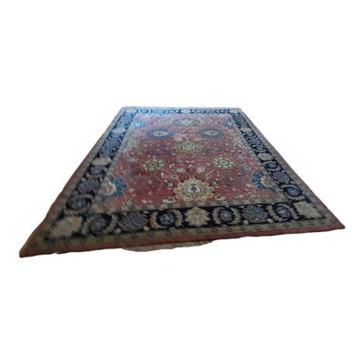 Large Vintage Indian Traditional Hand-Knotted Rug-TCS-1362304