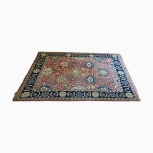 Large Vintage Indian Traditional Hand-Knotted Rug-TCS-1362304