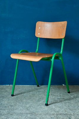 Large Vintage Industrial Stackable Chairs, Set of 30-AIU-2022944