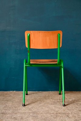 Large Vintage Industrial Stackable Chairs, Set of 30-AIU-2022944