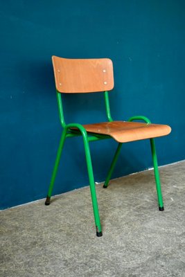 Large Vintage Industrial Stackable Chairs, Set of 30-AIU-2022944