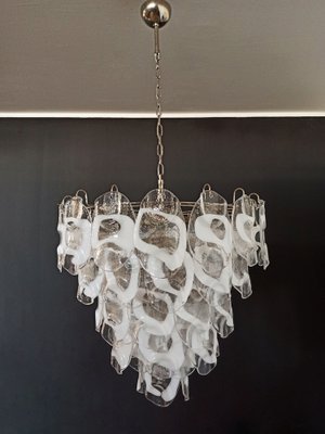 Large Vintage Italian Murano Chandelier from Vistosi, 1990s-FHZ-1276848