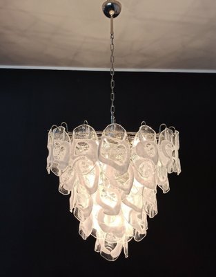 Large Vintage Italian Murano Chandelier from Vistosi, 1990s-FHZ-1276848