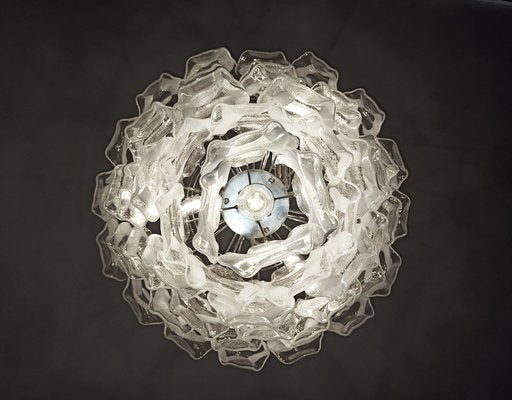 Large Vintage Italian Murano Chandelier from Vistosi, 1990s-FHZ-1276848