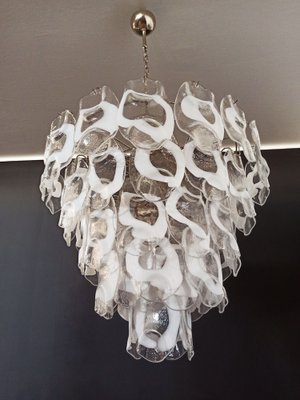 Large Vintage Italian Murano Chandelier from Vistosi, 1990s-FHZ-1276848