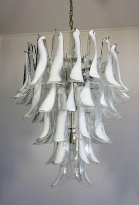 Large Vintage Italian Murano Chandelier with 52 Glass Petals, 1970s-MBH-1032731