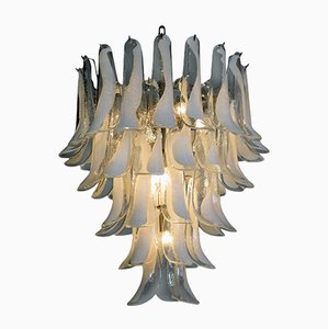 Large Vintage Italian Murano Chandelier with 52 Glass Petals, 1970s-MBH-1032731