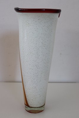 Large Vintage Italian Vase in Murano Art Glass, 1980s-DCO-1259502