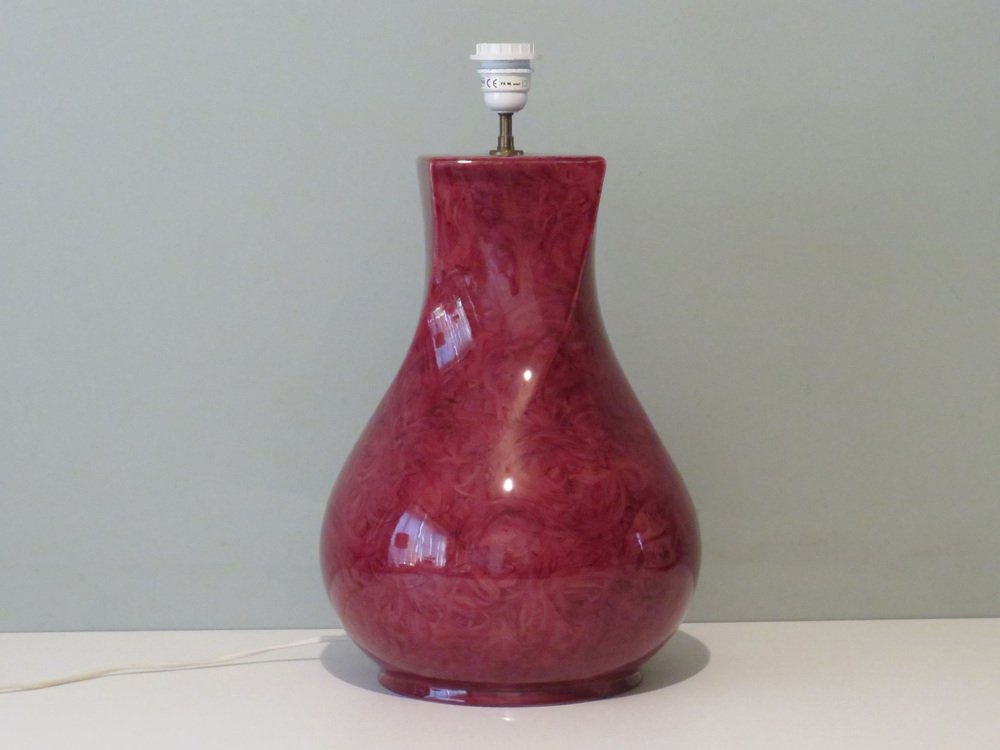 Large Vintage Kostka Table Lamp in Ceramic, 1970s