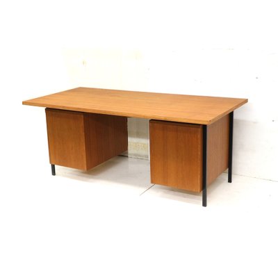 Large Vintage Management Desk in Teak Wood, 1960s-XID-1785333