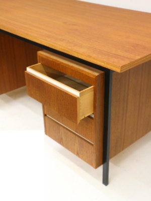 Large Vintage Management Desk in Teak Wood, 1960s-XID-1785333