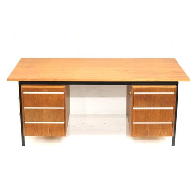 Large Vintage Management Desk in Teak Wood, 1960s-XID-1785333