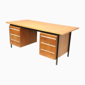 Large Vintage Management Desk in Teak Wood, 1960s-XID-1785333