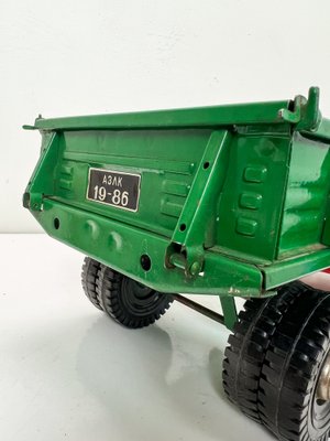 Large Vintage Metal Russian Truck with Trailer, 1986-WZZ-1730045