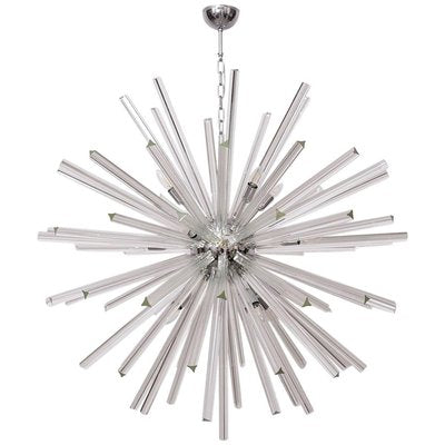 Large Vintage Murano Glass Sputnik Chandelier in the Style of Venini-VLZ-632001