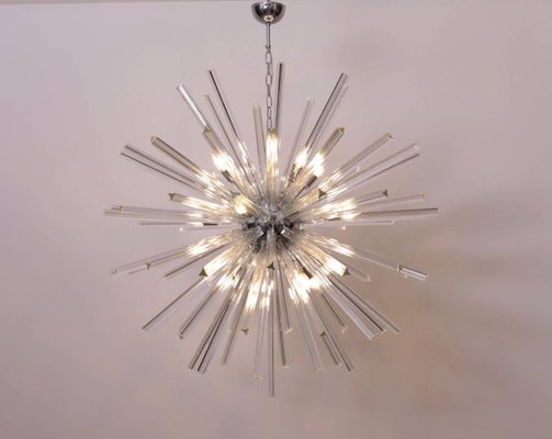 Large Vintage Murano Glass Sputnik Chandelier in the Style of Venini-VLZ-632001