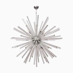 Large Vintage Murano Glass Sputnik Chandelier in the Style of Venini-VLZ-632001