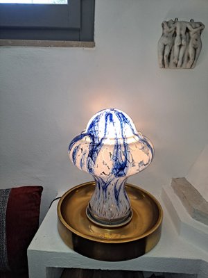 Large Vintage Murano Mushroom Lamp-HIT-912819