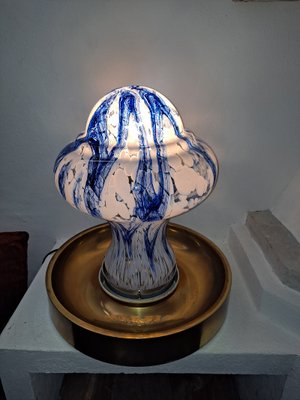 Large Vintage Murano Mushroom Lamp-HIT-912819