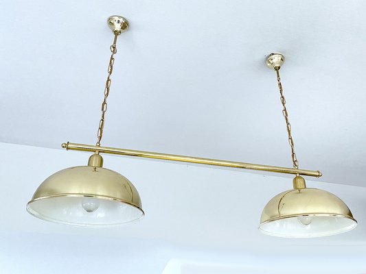 Large Vintage Pendant Light in Brass, 1960s-GUT-2036710