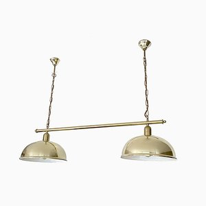 Large Vintage Pendant Light in Brass, 1960s-GUT-2036710