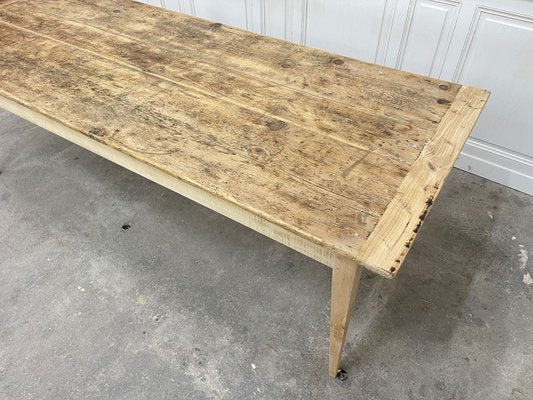 Large Vintage Pine Table, 1940s-PB-2039176