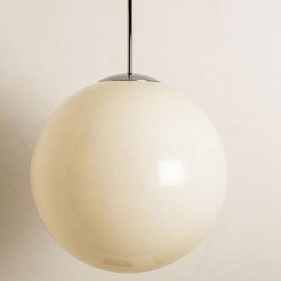 Large Vintage Plastic Globe Pendant Light from Philips, 1970s-VDW-1018072