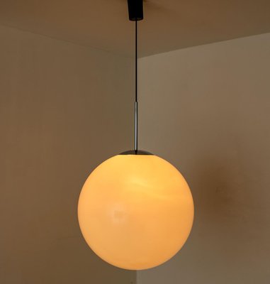 Large Vintage Plastic Globe Pendant Light from Philips, 1970s-VDW-1018072