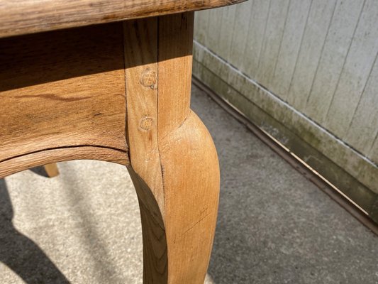 Large Vintage Table in Carved Oak, 1890s-ZYJ-2022661