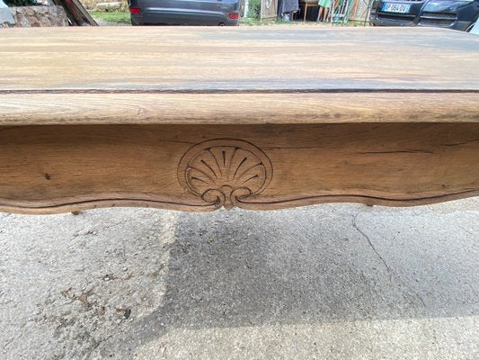 Large Vintage Table in Carved Oak, 1890s-ZYJ-2022661