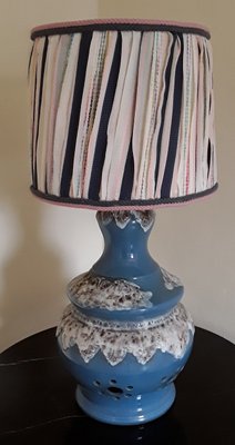 Large Vintage Table Lamp in the style of Fat Lava, 1970s-HOI-1382291