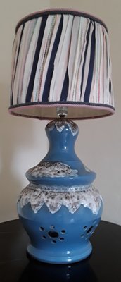 Large Vintage Table Lamp in the style of Fat Lava, 1970s-HOI-1382291