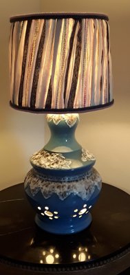 Large Vintage Table Lamp in the style of Fat Lava, 1970s-HOI-1382291